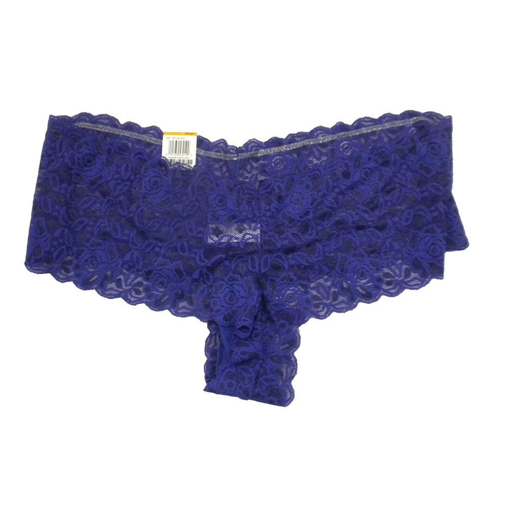 Morgan‎ Taylor Panties 3X Purple Hipster Intimates Lace Underwear Boyshort NWT